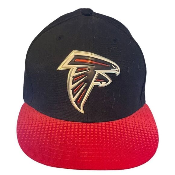 Atlanta Falcon Fitted Baseball Cap. Size 7.5 - Picture 1 of 6
